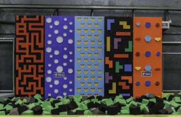 انڈور آرٹ چڑھنے وال