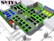 بالغوں کے لئے انڈور ٹرامپولائن